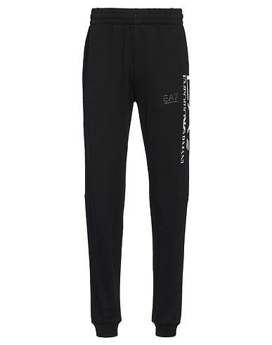 EA7 Casual trouser Black 100% Cotton