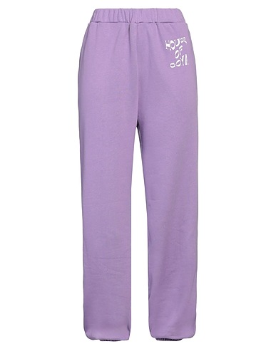 STINE GOYA Casual pants Lilac 100% Cotton
