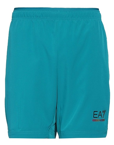 EA7 Shorts & Bermuda Turquoise 87% Polyester, 13% Elastane