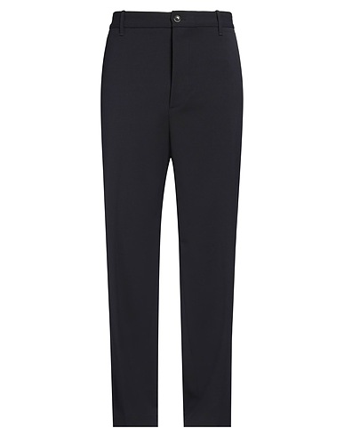 NINE IN THE MORNING Casual trouser Midnight blue 53% Polyester, 43% Wool, 4% Elastane