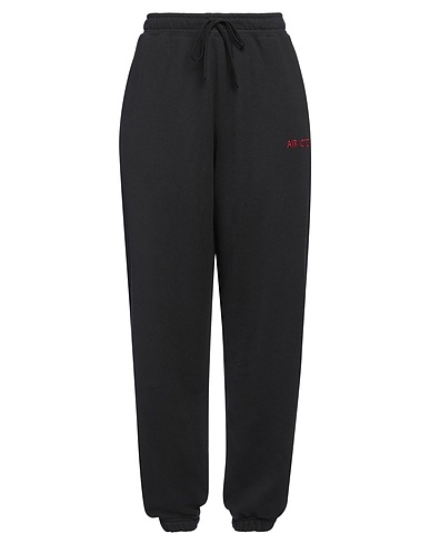 JORDAN Pantalone Nero 100% Cotone