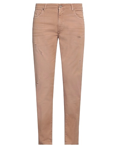 KLIXS Denim pants Camel 97% Cotton, 3% Elastane