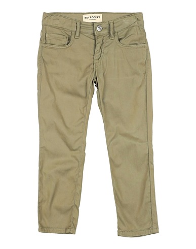 ROŸ ROGER'S Pantalone Verde militare 71% Lyocell, 27% Cotone, 2% Elastan