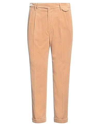 BRUNELLO CUCINELLI Pantalone Beige 100% Cotone