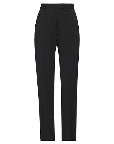 U.S.POLO ASSN. Casual trouser Black 53% Polyester, 43% Wool, 4% Elastane