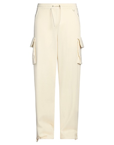 NIKE Casual trouser Ivory 42% Wool, 34% Polyester, 24% Nylon
