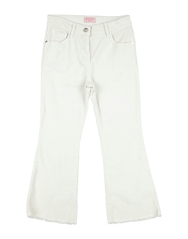 KAOS Casual trouser Cream 98% Cotton, 2% Elastane