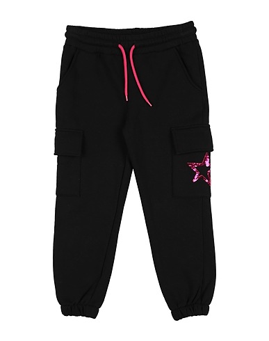 SHOPART Pantalone Nero 100% Cotone