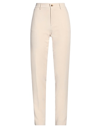 BERWICH Casual trouser Ivory 90% Polyester, 10% Elastane