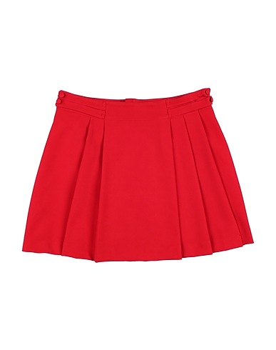 FUN & FUN Skirt Red 88% Polyester, 12% Elastane