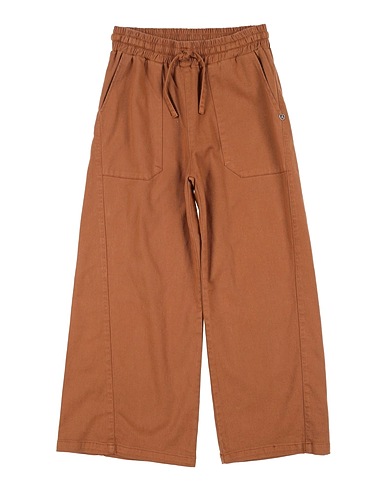 PLEASE Casual trouser Light brown 67% Cotton, 30% Polyamide, 3% Elastane