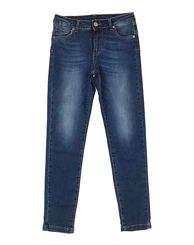 FUN & FUN Denim trousers Blue 98% Cotton, 2% Elastane