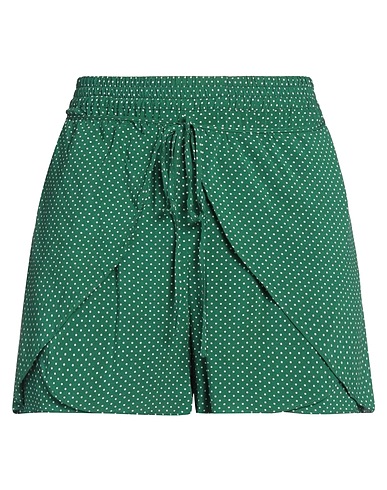 DESIGNERS REMIX Shorts & Bermuda Green 100% Viscose