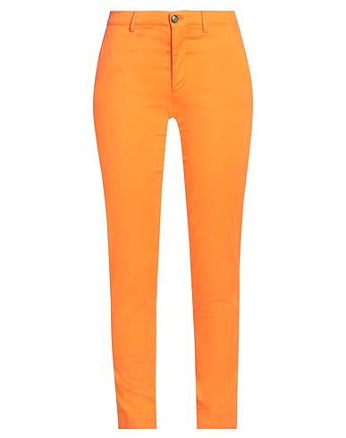 BERWICH Pantalone Arancione 85% Cotone, 11% Seta, 4% Elastan