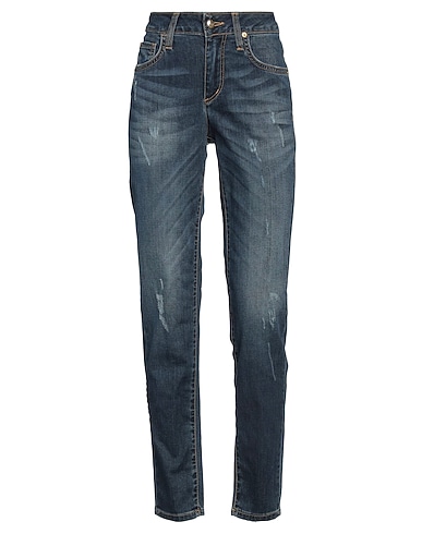 SHAFT Denim pants BLU 97% Cotton, 3% Elastane
