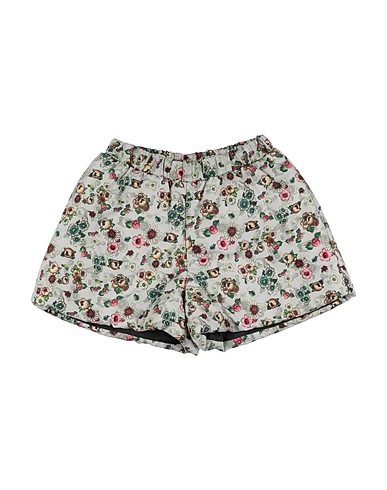 DOUUOD Shorts & Bermudas Hellgrau 100% Polyester