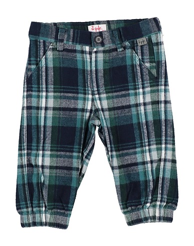 IL GUFO Casual trouser Navy blue 100% Cotton