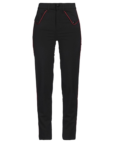SEAFARER Casual pants Black 52% Polyester, 44% Virgin Wool, 4% Elastane