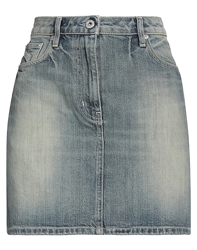 KENZO Denim skirt Blue 100% Cotton