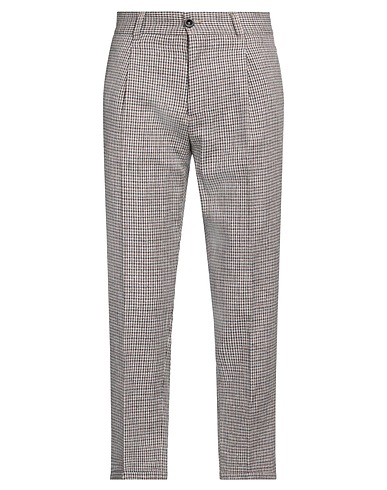 PT Torino Casual pants Midnight blue 50% Linen, 28% Cotton, 15% Viscose, 7% Polyamide