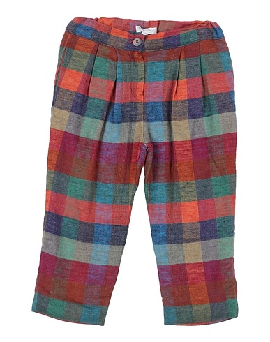 LE COCONNÉ Casual trouser Orange 100% Cotton