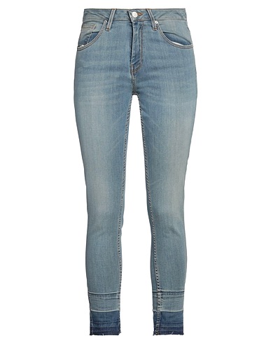 REIKO Denim pants Blue 98% Cotton, 2% Elastane