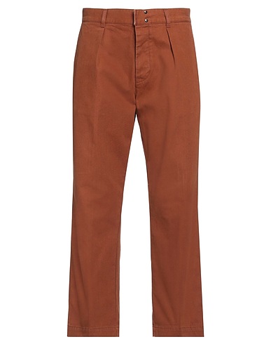 PENCE Pantalone Marrone 100% Cotone