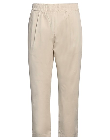 FAMILY FIRST  Milano Casual trouser Beige 97% Cotton, 3% Elastane