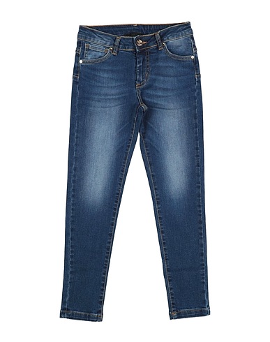 FUN & FUN Denim pants Blue 98% Cotton, 2% Elastane