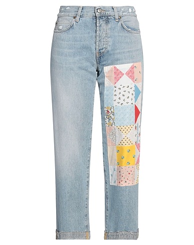 ROŸ ROGER'S Pantaloni jeans Blu 65% Poliestere, 35% Cotone