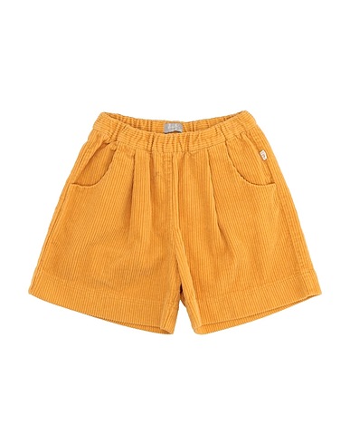 IL GUFO Shorts & Bermuda Giallo ocra 97% Cotone, 3% Elastan
