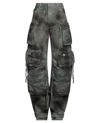THE ATTICO Casual trouser Military green 100% Cotton