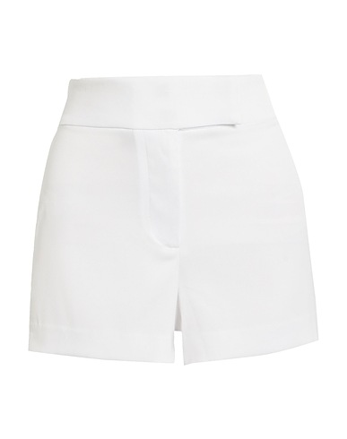 ALICE + OLIVIA Shorts & Bermuda Bianco 98% Poliestere, 2% Elastan