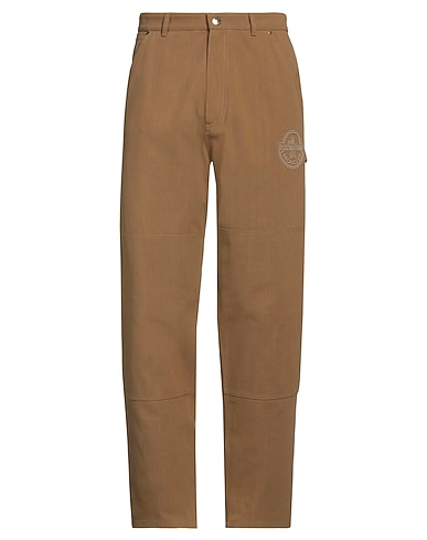 MONCLER x ROC NATION by JAY Z Casual pants Camel 100% Cotton