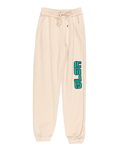 GLSR Casual trouser Beige 95% Cotton, 5% Elastane