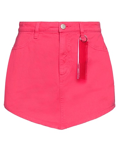 ICON DENIM Jupe en jean Fuchsia 100% Coton
