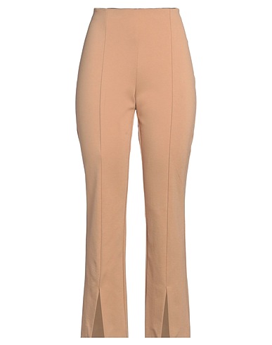 MEIMEIJ Casual trouser Beige 65% Viscose, 30% Polyamide, 5% Elastane