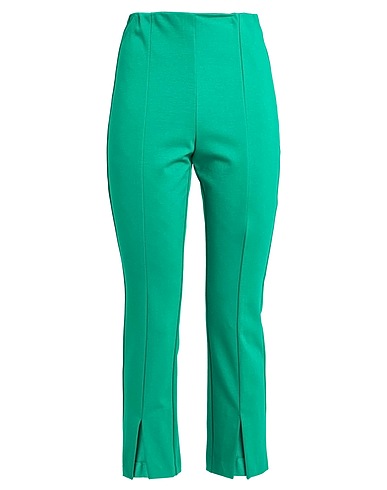 MEIMEIJ Casual trouser Green 65% Viscose, 30% Polyamide, 5% Elastane
