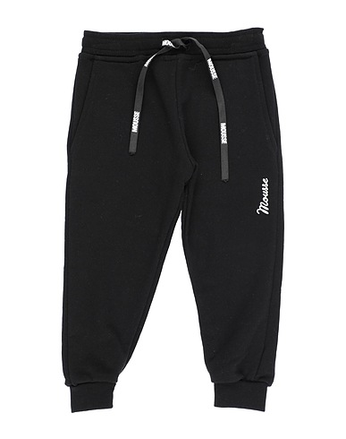 MOUSSE DANS LA BOUCHE Casual trouser Black 100% Cotton