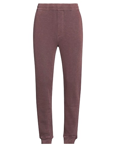 JOHN VARVATOS Casual trouser Chocolate brown 100% Cotton