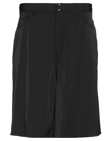 MM6 MAISON MARGIELA Shorts & Bermuda Black 94% Polyester, 6% Elastane