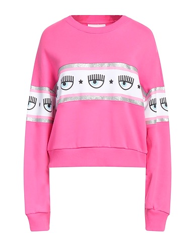 CHIARA FERRAGNI Sudadera FUCSIA 100% Algodón