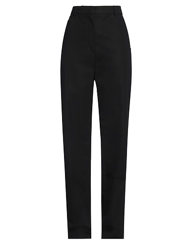 SPORTMAX Casual trouser Black 100% Cotton