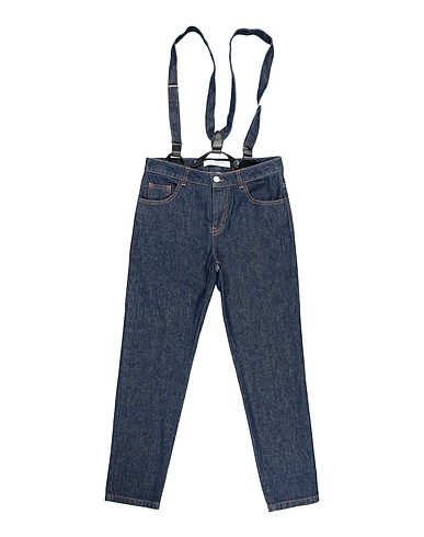 PHILOSOPHY di LORENZO SERAFINI Denim trousers Blue 100% Cotton