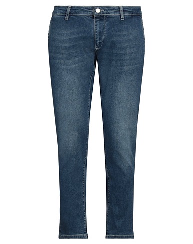 AT.P.CO Denim trousers Blue 88% Cotton, 10% Polyester, 2% Elastane