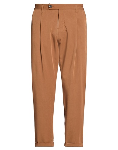 IMPERIAL Casual pants Brown 75% Polyester, 19% Viscose, 6% Elastane