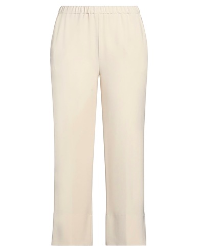 FAY Casual trouser Beige 94% Polyester, 6% Elastane