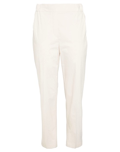 ANTONELLI Casual trouser Off white 95% Cotton, 5% Elastane