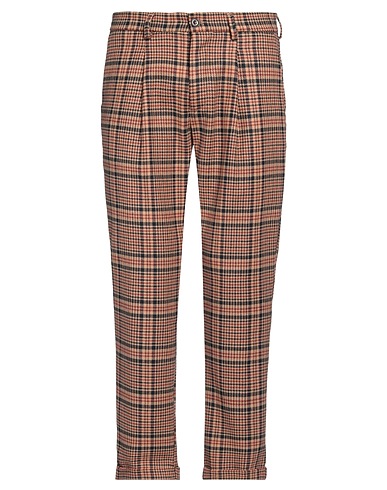 ORIGINAL VINTAGE STYLE Casual trouser Camel 50% Acrylic, 25% Polyester, 20% Wool, 5% Other Fibres