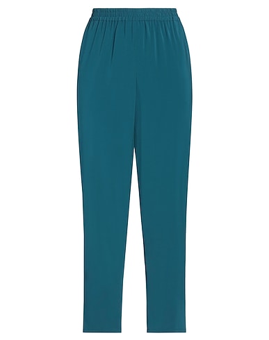 GIANLUCA CAPANNOLO Casual pants Deep teal 100% Polyester